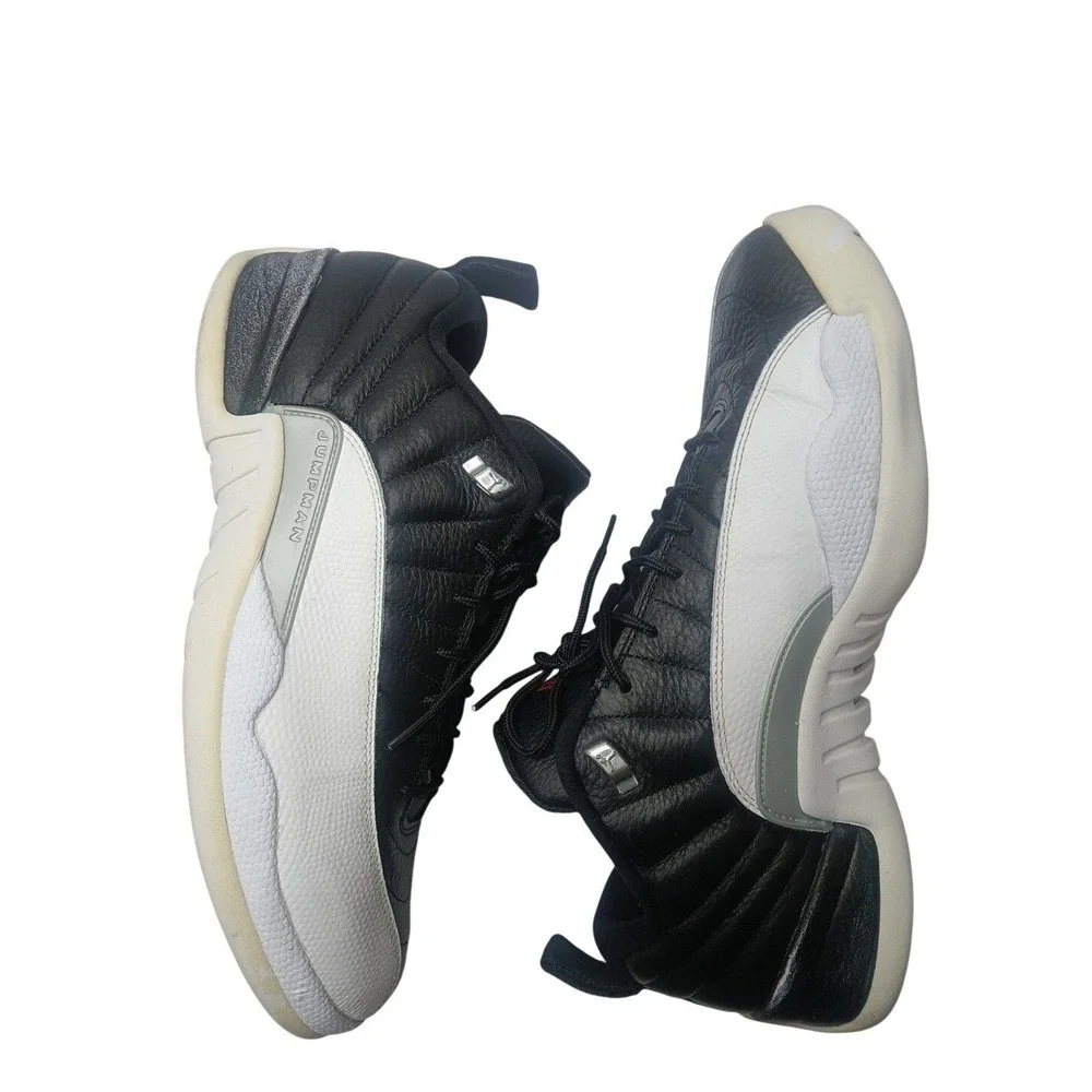 Jordan Air Jordan 12 Retro Low Mens 13 Black White Playoff 308317-004